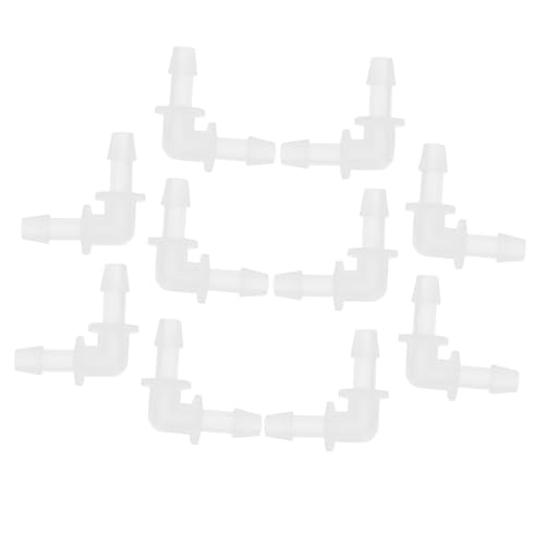TOBBOMEY 10 Teiliges PP Winkelverbinder Förmige Kunststoff Bogen mit Bajonettanschluss für Innendurchmesser Schläuche Langlebig und Vielseitig für Wasser und Gasleitungen TOBBOMEY 10 Teiliges PP Winkelverbinder Förmige Kunststoff Bogen mit Bajonettanschluss für Innendurchmesser Schläuche Langlebig und Vielseitig für Wasser und Gasleitungen von TOBBOMEY