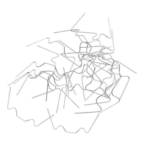 TOBBOMEY 100 Stück Gewächshaus W drahtklammern aus Edelstahl Rostfreie Glasplatten klammern für Gewächshaus Sturmfeste Befestigung Langlebige W form Clips für Glas Hohlkammerplatten TOBBOMEY 100 Stück Gewächshaus W drahtklammern aus Edelstahl Rostfreie Glasplatten klammern für Gewächshaus Sturmfeste Befestigung Langlebige W form Clips für Glas Hohlkammerplatten von TOBBOMEY