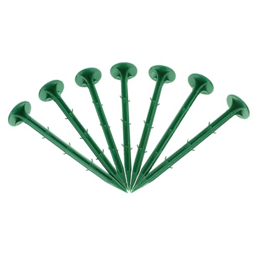 TOBBOMEY 100 Stück Grüne Kunststoff Bodendübel mit Scharfen Spitzen Stabile Landschaftshaken für Gartenvlies Unkrautvlies Zelt Trampolinbefestigung Installieren und Wiederverwendbar TOBBOMEY 100 Stück Grüne Kunststoff Bodendübel mit Scharfen Spitzen Stabile Landschaftshaken für Gartenvlies Unkrautvlies Zelt Trampolinbefestigung Installieren und Wiederverwendbar von TOBBOMEY