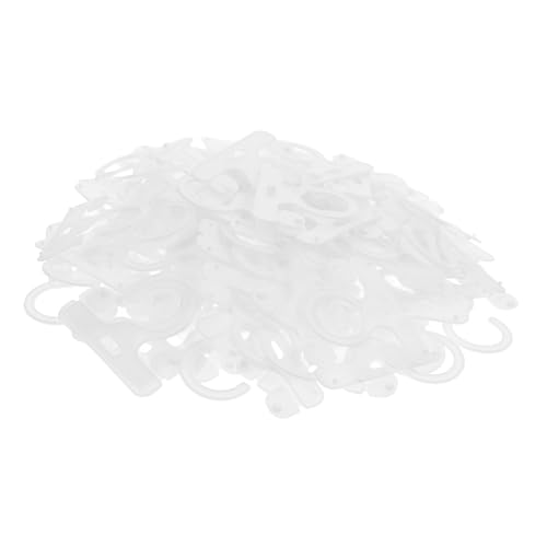 TOBBOMEY 100 Stück Kleine Wiederverwendbare Kunststoffhaken Platzsparend Vielseitig für Feuchtigkeitsabsorber Beutel Aufbewahrung Haken ohne Werkzeug für Schrank Bad und Wohnräume TOBBOMEY 100 Stück Kleine Wiederverwendbare Kunststoffhaken Platzsparend Vielseitig für Feuchtigkeitsabsorber Beutel Aufbewahrung Haken ohne Werkzeug für Schrank Bad und Wohnräume von TOBBOMEY