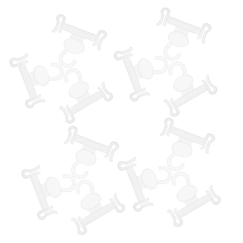 TOBBOMEY 100 Stück Schuhhaken Kunststoff für Hausschuhe und Sandalen Platzsparend Robust Weiß für Einzelhandel und Schuhregalorganisation TOBBOMEY 100 Stück Schuhhaken Kunststoff für Hausschuhe und Sandalen Platzsparend Robust Weiß für Einzelhandel und Schuhregalorganisation von TOBBOMEY