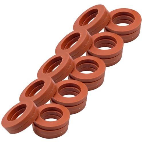 TOBBOMEY 100 Stück Teiliges Gartenschlauch Gummi Dichtungsringe Wasserdichtes Reparaturset Robust Hitzebeständig für Gartenbewässerung und Wasserhahnanschlüsse TOBBOMEY 100 Stück Teiliges Gartenschlauch Gummi Dichtungsringe Wasserdichtes Reparaturset Robust Hitzebeständig für Gartenbewässerung und Wasserhahnanschlüsse von TOBBOMEY