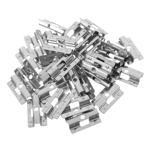 TOBBOMEY 100 Stück U förmiger Edelstahl Halter Schwerlastbefestigung Boden mit Spalt Robuster Verbindungsclip für Vielseitige und Langlebige Terrassenmontage TOBBOMEY 100 Stück U förmiger Edelstahl Halter Schwerlastbefestigung Boden mit Spalt Robuster Verbindungsclip für Vielseitige und Langlebige Terrassenmontage von TOBBOMEY