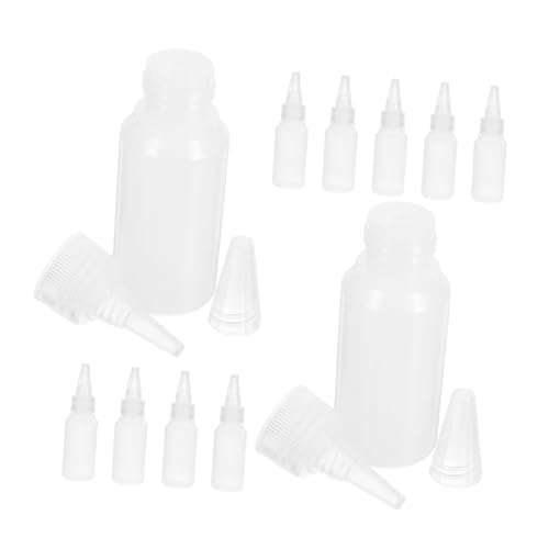 TOBBOMEY 12 Stück Kunststoff Squeeze Flaschen mit Präzisionsdüse Transparente Dickwandige Kleber Dosierflaschen für Industrielle Anwendungen Praktische Kleine Spritzflaschen für Labor und TOBBOMEY 12 Stück Kunststoff Squeeze Flaschen mit Präzisionsdüse Transparente Dickwandige Kleber Dosierflaschen für Industrielle Anwendungen Praktische Kleine Spritzflaschen für Labor und von TOBBOMEY