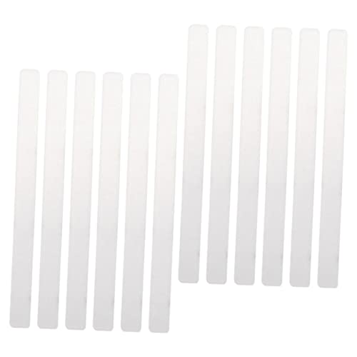 TOBBOMEY 12 Stück Teiliges Acryl Pflanzenetiketten Wetterfest Beschreibbar Langlebige Gartenstecker für Gemüse Blumen Gemüsebeete Leicht Einsetzbar für Outdoor Garten Gewächshaus und DIY von TOBBOMEY