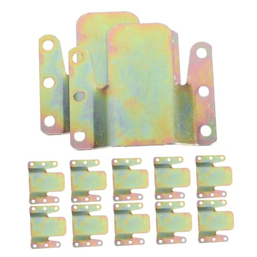 TOBBOMEY 12 Stück Teiliges Metall Sofa Verbindungsstück Robuste Pin Style Möbelverbinder für Ecksofa und Sessel Einfache Werkzeugfreie Montage Langlebige Sofa Verbindungsclips für TOBBOMEY 12 Stück Teiliges Metall Sofa Verbindungsstück Robuste Pin Style Möbelverbinder für Ecksofa und Sessel Einfache Werkzeugfreie Montage Langlebige Sofa Verbindungsclips für von TOBBOMEY