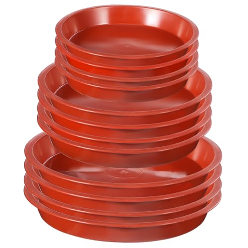 TOBBOMEY 12 Stück Teiliges Pflanzuntersetzer Robustem Kunststoff Wasserfeste Pflanzenschalen für Blumentöpfe Vielseitig Einsetzbar für Innen Außenbereich Leicht zu Reinigen TOBBOMEY 12 Stück Teiliges Pflanzuntersetzer Robustem Kunststoff Wasserfeste Pflanzenschalen für Blumentöpfe Vielseitig Einsetzbar für Innen Außenbereich Leicht zu Reinigen von TOBBOMEY