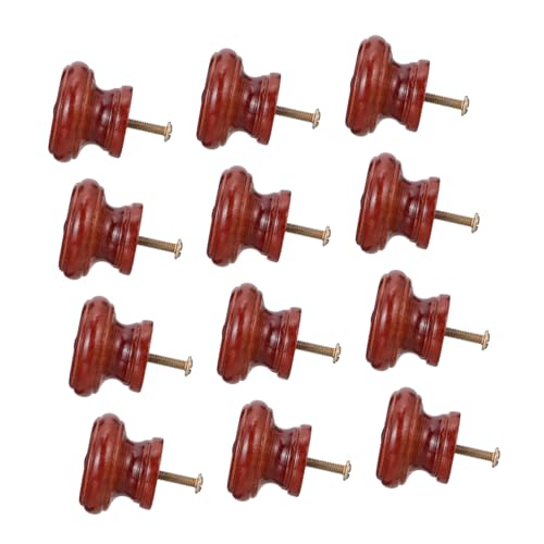 TOBBOMEY 12 Stück Teiliges Runde Massivholz Möbelgriffe Schubladengriffe für Schrank Kommode Kleiderschrank Einfach zu Montieren Langlebig Natürliche Holzoptik Geeignet für Küchen TOBBOMEY 12 Stück Teiliges Runde Massivholz Möbelgriffe Schubladengriffe für Schrank Kommode Kleiderschrank Einfach zu Montieren Langlebig Natürliche Holzoptik Geeignet für Küchen von TOBBOMEY