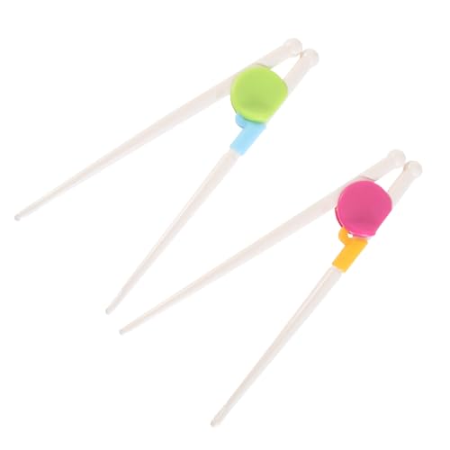 TOBBOMEY 2 Paare Training Chopsticks Set mit Breiten Kratzfesten Spitzen für Erwachsene Wiederverwendbar Spülmaschinenfest Links und Rechtshändig Geeignet Verstellbare Lernstäbchen Helfer TOBBOMEY 2 Paare Training Chopsticks Set mit Breiten Kratzfesten Spitzen für Erwachsene Wiederverwendbar Spülmaschinenfest Links und Rechtshändig Geeignet Verstellbare Lernstäbchen Helfer von TOBBOMEY