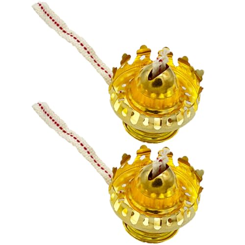 TOBBOMEY 2 Sätze Vintage Öl Lampen Docht Ersatzteil mit Dochtversteller für Kerosinlampen Sicherer Öl Lampen Docht für Stabile Flamme Passend für Retro Petroleum TOBBOMEY 2 Sätze Vintage Öl Lampen Docht Ersatzteil mit Dochtversteller für Kerosinlampen Sicherer Öl Lampen Docht für Stabile Flamme Passend für Retro Petroleum von TOBBOMEY