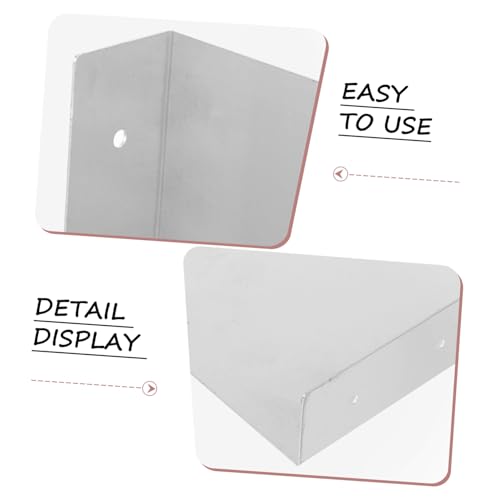 TOBBOMEY 2 Stck. Spritzschutz für Spüle Wandmontage Rostbeständiger Seitenschutz für Küchenspüle Praktischer Wasserabweiser Einfache Installation Robust und Leicht zu Reinigen von TOBBOMEY