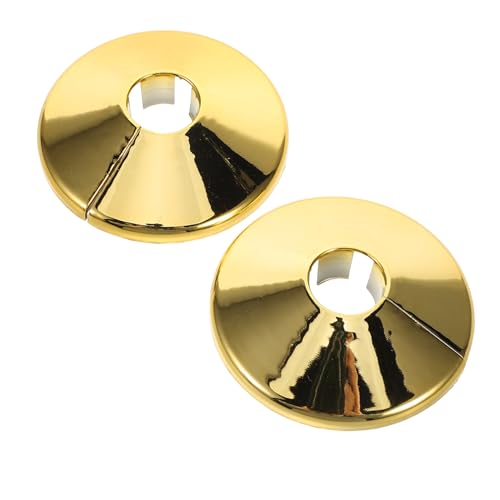 TOBBOMEY 2 Stk Eckventil für Wasserleitungen ausziehbare Behälter Wandabdeckung Abdeckung Kühlregal abfluss abdeckung heizkörper abdeckung Toilettenrohrabdeckung Wandflansch PVC Golden TOBBOMEY 2 Stk Eckventil für Wasserleitungen ausziehbare Behälter Wandabdeckung Abdeckung Kühlregal abfluss abdeckung heizkörper abdeckung Toilettenrohrabdeckung Wandflansch PVC Golden von TOBBOMEY