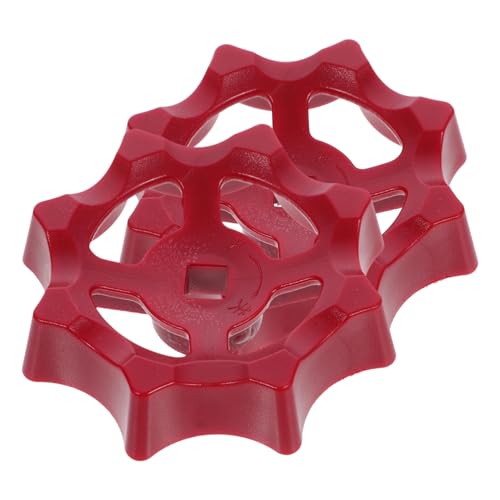 TOBBOMEY 2 Stück Absperrventil Handrad Kunststoff Quadratloch Wasserhahn Griff Ventilrad für Absperrhähne Robust Zuverlässig Einfach zu Bedienen Geeignet für Tor Absperrventile TOBBOMEY 2 Stück Absperrventil Handrad Kunststoff Quadratloch Wasserhahn Griff Ventilrad für Absperrhähne Robust Zuverlässig Einfach zu Bedienen Geeignet für Tor Absperrventile von TOBBOMEY