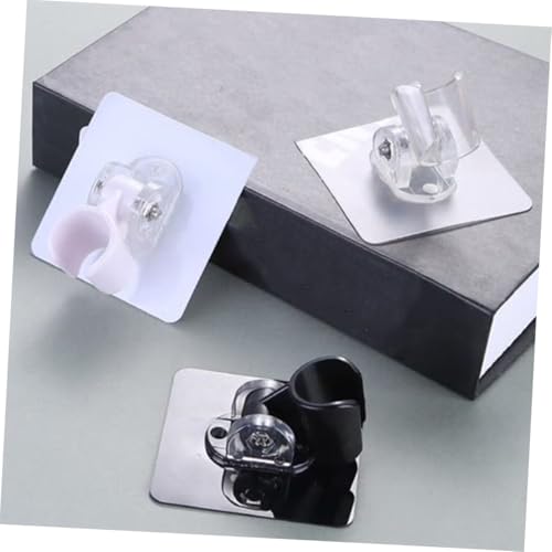 TOBBOMEY 2 Stück Duschkopfhalter Ohne Bohren Selbstklebend Verstellbar Dusche Halterung Wandmontage Für Handbrause Badezimmer Ablage Organizer Schwarz TOBBOMEY 2 Stück Duschkopfhalter Ohne Bohren Selbstklebend Verstellbar Dusche Halterung Wandmontage Für Handbrause Badezimmer Ablage Organizer Schwarz von TOBBOMEY