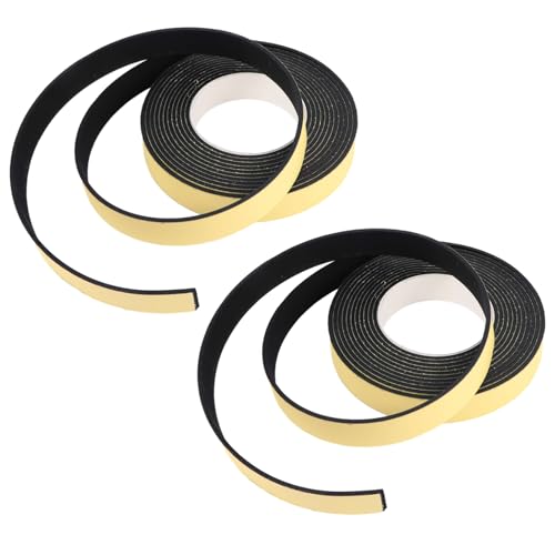 TOBBOMEY 2 Stück EVA Schaumstoff Dichtungsband Breit Lang Selbstklebend Flexibel Geräuschisolierend und Witterungsbeständig für Fenster Türen Abdichtung und Schutz TOBBOMEY 2 Stück EVA Schaumstoff Dichtungsband Breit Lang Selbstklebend Flexibel Geräuschisolierend und Witterungsbeständig für Fenster Türen Abdichtung und Schutz von TOBBOMEY