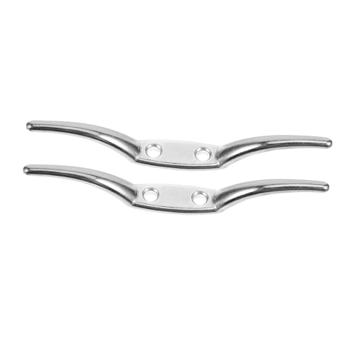 TOBBOMEY 2 Stück Edelstahl Fahnenmast Klampe Langlebig Einfache Anbringung Praktische Flaggenhalterung für Vielseitige Fahnenmastbefestigung und Flaggenseil Fixierung TOBBOMEY 2 Stück Edelstahl Fahnenmast Klampe Langlebig Einfache Anbringung Praktische Flaggenhalterung für Vielseitige Fahnenmastbefestigung und Flaggenseil Fixierung von TOBBOMEY