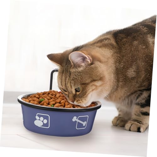 TOBBOMEY 2 Stück Edelstahl Katzennapf Hängend Erhöhte Futterstation Wandmontage Stabile Katzen Haustiernäpfe mit Rutschfestem Design für Futter und Wasser TOBBOMEY 2 Stück Edelstahl Katzennapf Hängend Erhöhte Futterstation Wandmontage Stabile Katzen Haustiernäpfe mit Rutschfestem Design für Futter und Wasser von TOBBOMEY