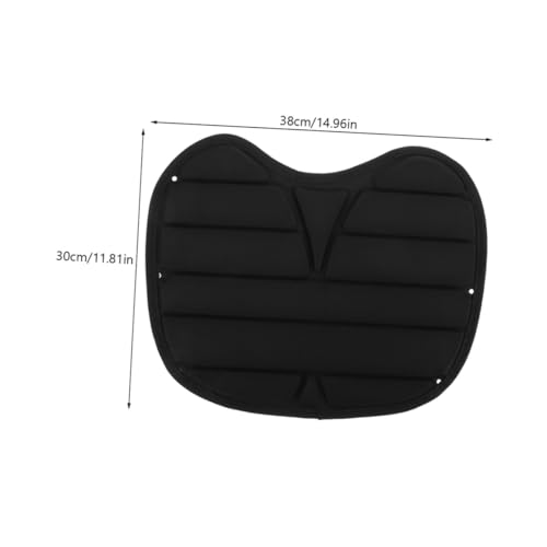 TOBBOMEY 2 Stück Ergonomisches Kajak Rückenstützkissen Atmungsaktive Rückenlehne Verschleißfestes Material Bequemes Sitzkissen für Einzelkajaks Einfache Montage für Outdoor kajakfahrten von TOBBOMEY