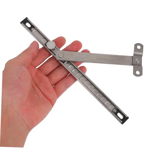 TOBBOMEY 2 Stück Fenster sicherheitsriegel Edelstahl Teleskopisch Einstellbar Bohrfreie Montage Geeignet für Schiebefenster und Dreh kipp fenster Fenstersicherung mit Elegantem Design TOBBOMEY 2 Stück Fenster sicherheitsriegel Edelstahl Teleskopisch Einstellbar Bohrfreie Montage Geeignet für Schiebefenster und Dreh kipp fenster Fenstersicherung mit Elegantem Design von TOBBOMEY