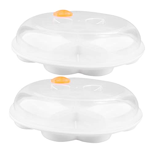 TOBBOMEY 2 Stück Herzförmiges Hitzebeständiges Eierkoch tablett Mikrowelle Mikrowellengeeignet Langlebiges Küchenzubehör zum Schonenden Eiererhitzen Zubereiten TOBBOMEY 2 Stück Herzförmiges Hitzebeständiges Eierkoch tablett Mikrowelle Mikrowellengeeignet Langlebiges Küchenzubehör zum Schonenden Eiererhitzen Zubereiten von TOBBOMEY