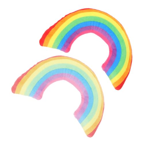 TOBBOMEY 2 Stück Katzenkissen mit Katzenminze U förmiges Nackenschutz schlafkissen für Drinnen Weiches Langlebiges Plüschspielzeug für Katzenalter Beruhigendes Kuschelkissen für Ruhigen TOBBOMEY 2 Stück Katzenkissen mit Katzenminze U förmiges Nackenschutz schlafkissen für Drinnen Weiches Langlebiges Plüschspielzeug für Katzenalter Beruhigendes Kuschelkissen für Ruhigen von TOBBOMEY