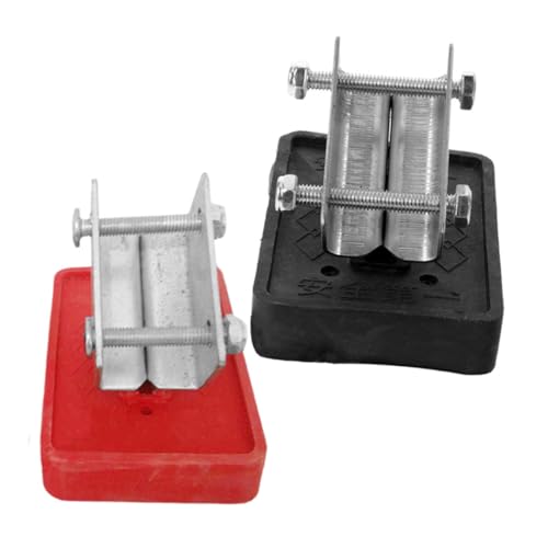 TOBBOMEY 2 Stück Leiterfußschutz aus Aluminiumlegierung Rutschfeste Leiterfüße mit Verstärktem Gummipolster Leiterzubehör für Aluminium Fiberglasleitern Schutz vor Kratzern und Abrutschen TOBBOMEY 2 Stück Leiterfußschutz aus Aluminiumlegierung Rutschfeste Leiterfüße mit Verstärktem Gummipolster Leiterzubehör für Aluminium Fiberglasleitern Schutz vor Kratzern und Abrutschen von TOBBOMEY