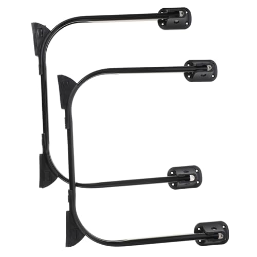 TOBBOMEY 2 Stück Metall Tischbeine Haarnadel Design Klappbar und Rostbeständig Schwere Ausführung für DIY Möbel Stabil und Modern für Beistell Sofa Couchtische von TOBBOMEY