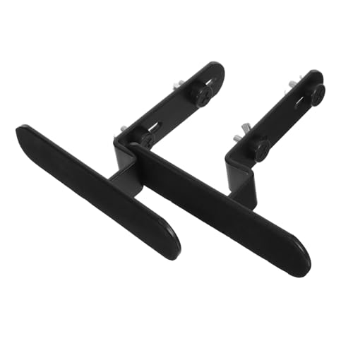 TOBBOMEY 2 Stück Perfboard Klammern Schwebende Schreibtischhalterung Pegboard Montagehalterung Tischplatte Pegboard Displayständer Schwebende Regalhalterungen Unterstützung Etagere von TOBBOMEY