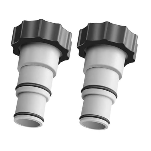 TOBBOMEY 2 Stück Pool Filter Pump Adapter bis Schlauchadapter Robust Langlebig Kompatibel Schwimmbadzubehör Einfache Installation Vielseitig Einsetzbar TOBBOMEY 2 Stück Pool Filter Pump Adapter bis Schlauchadapter Robust Langlebig Kompatibel Schwimmbadzubehör Einfache Installation Vielseitig Einsetzbar von TOBBOMEY
