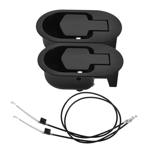TOBBOMEY 2 Stück Recliner Ersatzgriff mit Zugseil aus Langlebigem Aluminiumlegierung Passend für Relaxsessel Robuste und Praktische Sofa Reparaturteile in Schwarz TOBBOMEY 2 Stück Recliner Ersatzgriff mit Zugseil aus Langlebigem Aluminiumlegierung Passend für Relaxsessel Robuste und Praktische Sofa Reparaturteile in Schwarz von TOBBOMEY