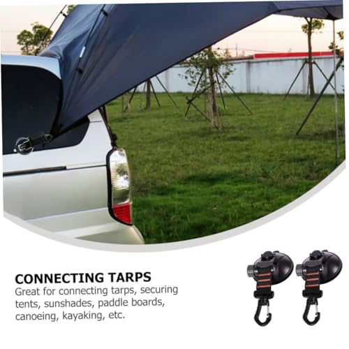 TOBBOMEY 2 Stück Saugnapf Haken Rot Vielseitige Befestigung für Badezimmer Dusche Outdoor Camping Tragbar Geeignet für Glatte Oberflächen Wie Fliesen Glas Edelstahl für Handtuch und von TOBBOMEY