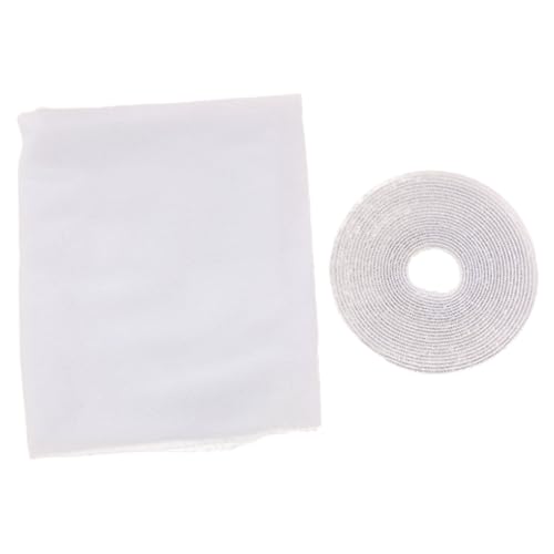 TOBBOMEY 2 Stück Selbstklebendes Fenstergitter Teilig Weiß Robustes Polyester Mesh mit Feiner Maschenweite Einfaches DIY Insektenschutznetz für Fenster Effektiver Schutz vor Mücken und TOBBOMEY 2 Stück Selbstklebendes Fenstergitter Teilig Weiß Robustes Polyester Mesh mit Feiner Maschenweite Einfaches DIY Insektenschutznetz für Fenster Effektiver Schutz vor Mücken und von TOBBOMEY