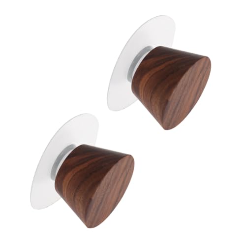 TOBBOMEY 2 Stück Stabile Garderobenhaken aus Massivem Walnussholz Selbstklebend Starke Wandaufhängung Minimalistisches Design Kreative Wandhaken für Jacken Hüte Handtücher Schlafzimmer und TOBBOMEY 2 Stück Stabile Garderobenhaken aus Massivem Walnussholz Selbstklebend Starke Wandaufhängung Minimalistisches Design Kreative Wandhaken für Jacken Hüte Handtücher Schlafzimmer und von TOBBOMEY