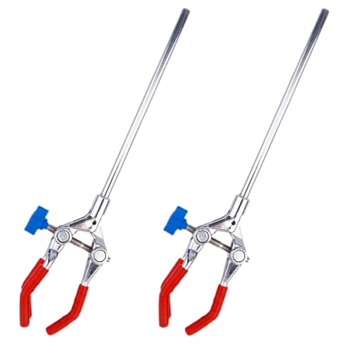 TOBBOMEY 2 Stück Teilig Einstellbare Laborflaschen klemme aus Edelstahl Flaschenhalter für Reagenzgläser und Kolben Stabile Laborklammer für Präzise Laboranwendungen TOBBOMEY 2 Stück Teilig Einstellbare Laborflaschen klemme aus Edelstahl Flaschenhalter für Reagenzgläser und Kolben Stabile Laborklammer für Präzise Laboranwendungen von TOBBOMEY