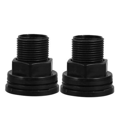 TOBBOMEY 2 Stück Teiliges Außengewinde Innengewinde Robustes Verbindungselement für Gartenschläuche Einfache Installation Kompatibel mit Regenfässern Teichen Wassertanks TOBBOMEY 2 Stück Teiliges Außengewinde Innengewinde Robustes Verbindungselement für Gartenschläuche Einfache Installation Kompatibel mit Regenfässern Teichen Wassertanks von TOBBOMEY