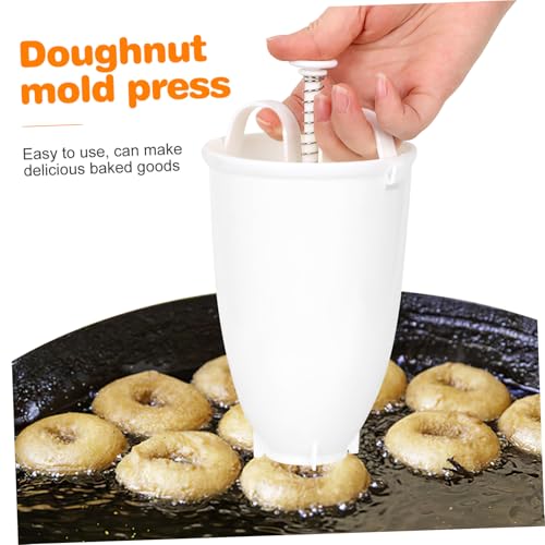 TOBBOMEY 2 Stück Teiliges Donut backform Robustem Manuelle Donut maschine mit Ergonomischem Griff für DIY küchenbäckerei und Gemeinsames Backen mit Kindern TOBBOMEY 2 Stück Teiliges Donut backform Robustem Manuelle Donut maschine mit Ergonomischem Griff für DIY küchenbäckerei und Gemeinsames Backen mit Kindern von TOBBOMEY