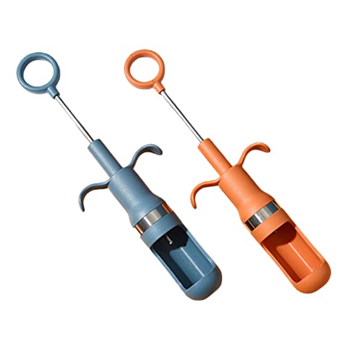 TOBBOMEY 2 Stück Teiliges Edelstahl Obstkernentferner Praktischer Tragbarer Kirsch Fruchtentkerner Robustes Küchenwerkzeug für Kirschen Jujube Pflaumen und Anderes Obst TOBBOMEY 2 Stück Teiliges Edelstahl Obstkernentferner Praktischer Tragbarer Kirsch Fruchtentkerner Robustes Küchenwerkzeug für Kirschen Jujube Pflaumen und Anderes Obst von TOBBOMEY