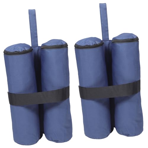 TOBBOMEY 2 Stück Teiliges Sandbag aus Robustem Oxford Multifunktionale Sandsäcke zum Befüllen mit Sand oder Wasser Windfeste Gewichte für Zelt Sonnenschirm und Pavillon Praktische TOBBOMEY 2 Stück Teiliges Sandbag aus Robustem Oxford Multifunktionale Sandsäcke zum Befüllen mit Sand oder Wasser Windfeste Gewichte für Zelt Sonnenschirm und Pavillon Praktische von TOBBOMEY