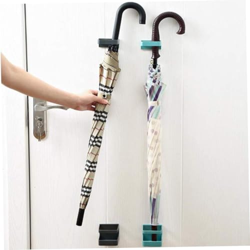 TOBBOMEY 2 Stück Teiliges Selbstklebendes Regenschirm Organizer Dickem PP Wandmontierter Multifunktionaler Regenschirmhalter mit Wassersammelwanne Geeignet für Innen Außenbereiche Büro und TOBBOMEY 2 Stück Teiliges Selbstklebendes Regenschirm Organizer Dickem PP Wandmontierter Multifunktionaler Regenschirmhalter mit Wassersammelwanne Geeignet für Innen Außenbereiche Büro und von TOBBOMEY