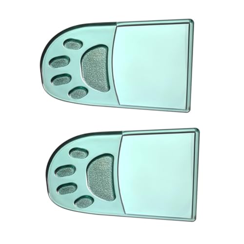 TOBBOMEY 2 Stück Teiliges Toilettensitzheber Transparentem Material mit Doppelseitigem Schwammkleber Hygienische Wc deckelheber Einfache Montage Berührungslos für Zuhause und Unterwegs von TOBBOMEY