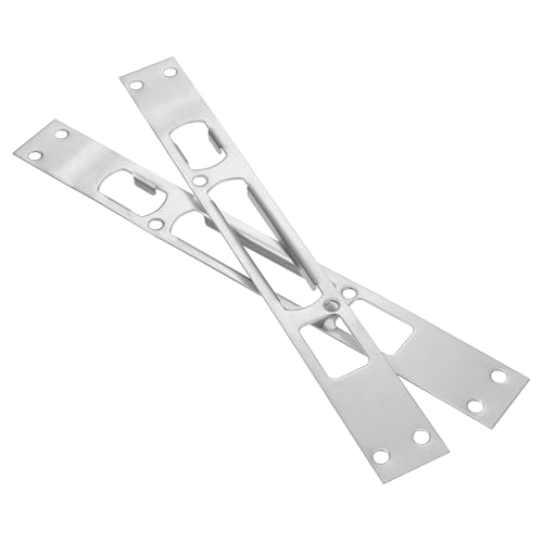 TOBBOMEY 2 Stück Teiliges Türverstärkungsset aus Edelstahl Langlebige Türrahmen sicherung mit Verstärkter Schließblechplatte Rostbeständig Einfache Montage für Mehr Einbruchschutz TOBBOMEY 2 Stück Teiliges Türverstärkungsset aus Edelstahl Langlebige Türrahmen sicherung mit Verstärkter Schließblechplatte Rostbeständig Einfache Montage für Mehr Einbruchschutz von TOBBOMEY