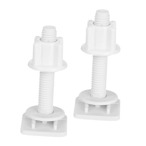 TOBBOMEY 2 Stück Toilettensitz Schrauben Abs Set Robust Korrosionsbeständig Einfache Montage Ersatzbeschläge für Wc Sitz Befestigung TOBBOMEY 2 Stück Toilettensitz Schrauben Abs Set Robust Korrosionsbeständig Einfache Montage Ersatzbeschläge für Wc Sitz Befestigung von TOBBOMEY