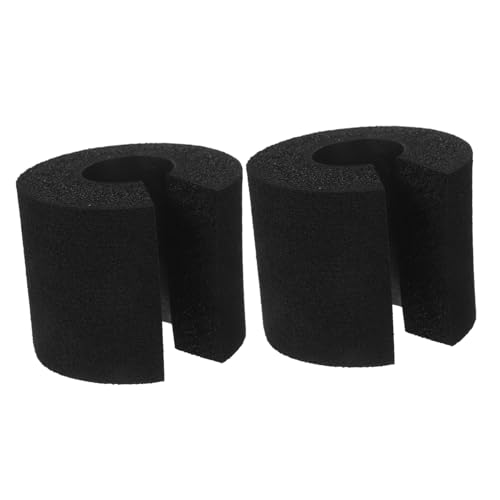 TOBBOMEY 2 Stück Türschutz aus Weichem Schaumstoff Fingerklemmschutz und Türstopper ohne Bohren Stoßdämpfend Vielseitig für Fenster und Schränke Kindersicherung Schwarz TOBBOMEY 2 Stück Türschutz aus Weichem Schaumstoff Fingerklemmschutz und Türstopper ohne Bohren Stoßdämpfend Vielseitig für Fenster und Schränke Kindersicherung Schwarz von TOBBOMEY