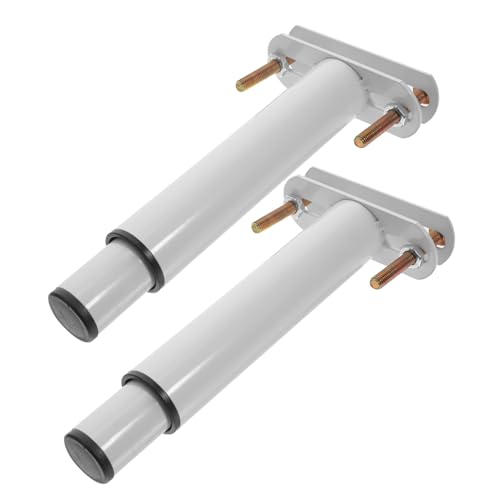 TOBBOMEY 2 Stück Verstellbare Robuste Metall Bettbeine Höhenverstellbare Möbelstützfüße Teiliges für Bettrahmen Sofas Schränke Langlebige Mittelbalken Unterstützung Einfache Montage TOBBOMEY 2 Stück Verstellbare Robuste Metall Bettbeine Höhenverstellbare Möbelstützfüße Teiliges für Bettrahmen Sofas Schränke Langlebige Mittelbalken Unterstützung Einfache Montage von TOBBOMEY