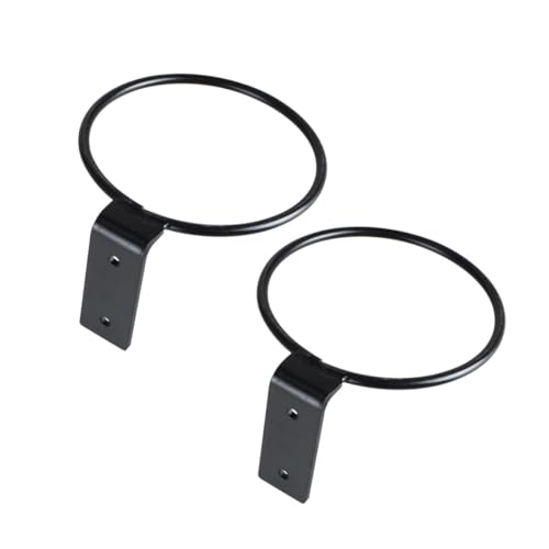 TOBBOMEY 2 Stück Wandhalterung für Blumenampel Schwere Eisenhalterung für Pflanzen Indoor Outdoor Robuste Runde Hängeampel Halter Vielseitig für Balkon Garten Wohnzimmer TOBBOMEY 2 Stück Wandhalterung für Blumenampel Schwere Eisenhalterung für Pflanzen Indoor Outdoor Robuste Runde Hängeampel Halter Vielseitig für Balkon Garten Wohnzimmer von TOBBOMEY