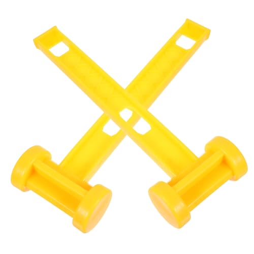 TOBBOMEY 2 Stück Zelt hammer aus Robustem Pe kunststoff für Zeltheringe Ergonomisch Vibrationsdämpfend Vielseitig Einsetzbar für Nageln Holzspalten und Campingarbeiten TOBBOMEY 2 Stück Zelt hammer aus Robustem Pe kunststoff für Zeltheringe Ergonomisch Vibrationsdämpfend Vielseitig Einsetzbar für Nageln Holzspalten und Campingarbeiten von TOBBOMEY