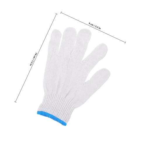 TOBBOMEY 20 Paare Garten Arbeitshandschuhe aus Baumwollfaden Dicke Rutschfeste Schutzhandschuhe für Vielseitige Verwendung Strapazierfähig und Bequem für Gartenarbeit und Outdoor einsätze TOBBOMEY 20 Paare Garten Arbeitshandschuhe aus Baumwollfaden Dicke Rutschfeste Schutzhandschuhe für Vielseitige Verwendung Strapazierfähig und Bequem für Gartenarbeit und Outdoor einsätze von TOBBOMEY