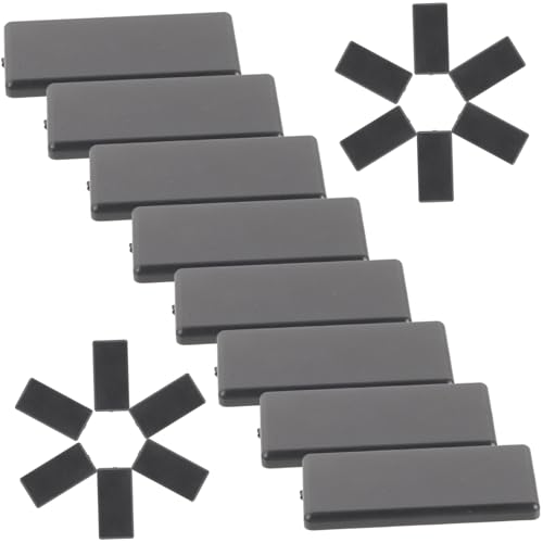 TOBBOMEY 20 Stück Teiliges Aluminiumprofil Endkappen mit Europäischem Standard Langlebige Nylon Schutzkappen für Aluprofile Einfach zu Montieren Wasserfeste Profilabdeckungen für Industrie von TOBBOMEY