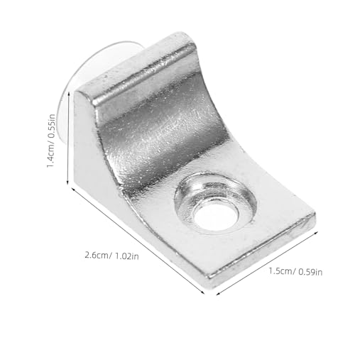 TOBBOMEY 20 Stück Teiliges Metall Regalträger mit Edelstahl Schrauben Dreieckige Wandhalter für Einlegeböden Robuster Glasshelf Clamp mit Hoher Stabilität für Heim und Büroregale TOBBOMEY 20 Stück Teiliges Metall Regalträger mit Edelstahl Schrauben Dreieckige Wandhalter für Einlegeböden Robuster Glasshelf Clamp mit Hoher Stabilität für Heim und Büroregale von TOBBOMEY