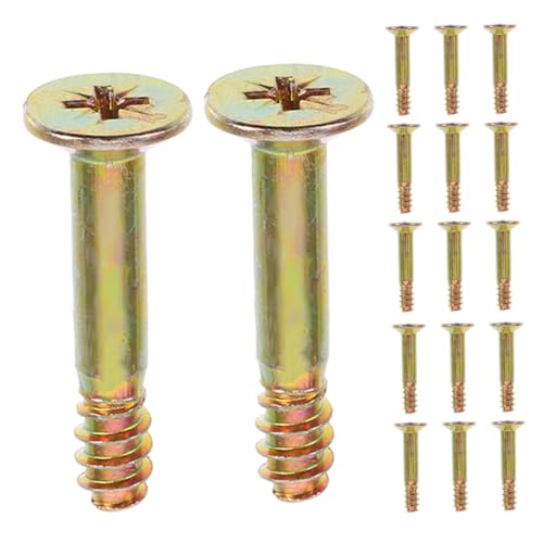 TOBBOMEY 20 Stück Teiliges Wetterfeste Canopy Frame Connector Schrauben Langlebige Zeltstangenhalterungen mit Spannfunktion Einfache für Outdoor Camping Sonnenschutz Zubehör von TOBBOMEY